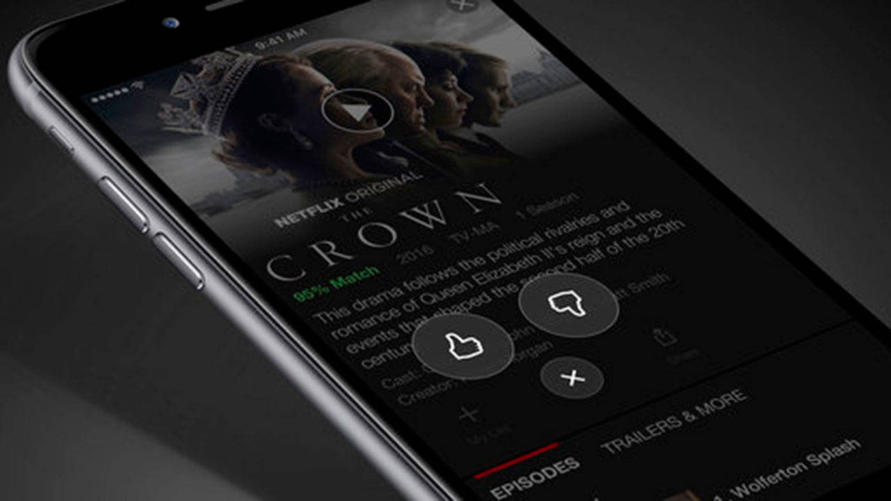 Netflix cambia sistema de evaluación: pulgar por estrellas