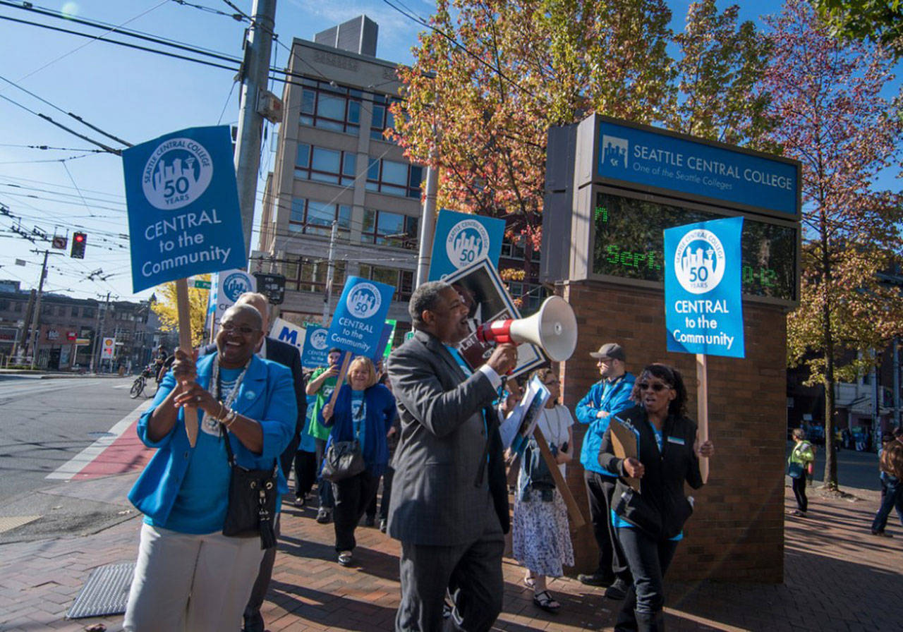 Los estudiantes son el foco mientras Seattle Central establece el escenario para los próximos 50 años
