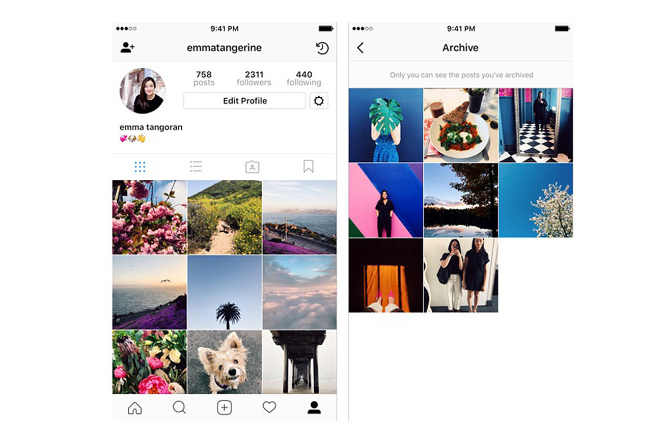 Permite Instagram esconder tus fotos