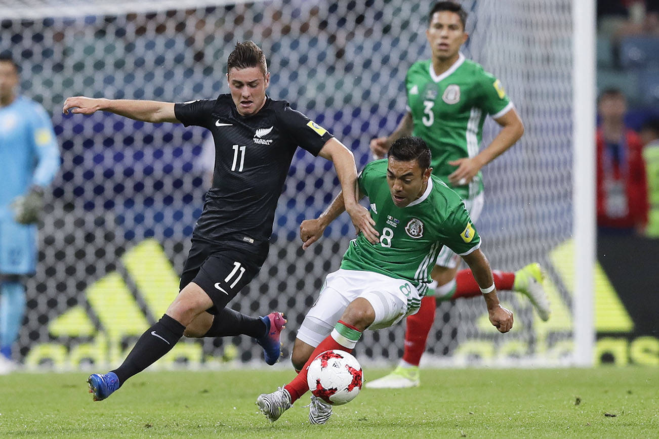 Confederaciones: México sufre para vencer a Nueva Zelanda