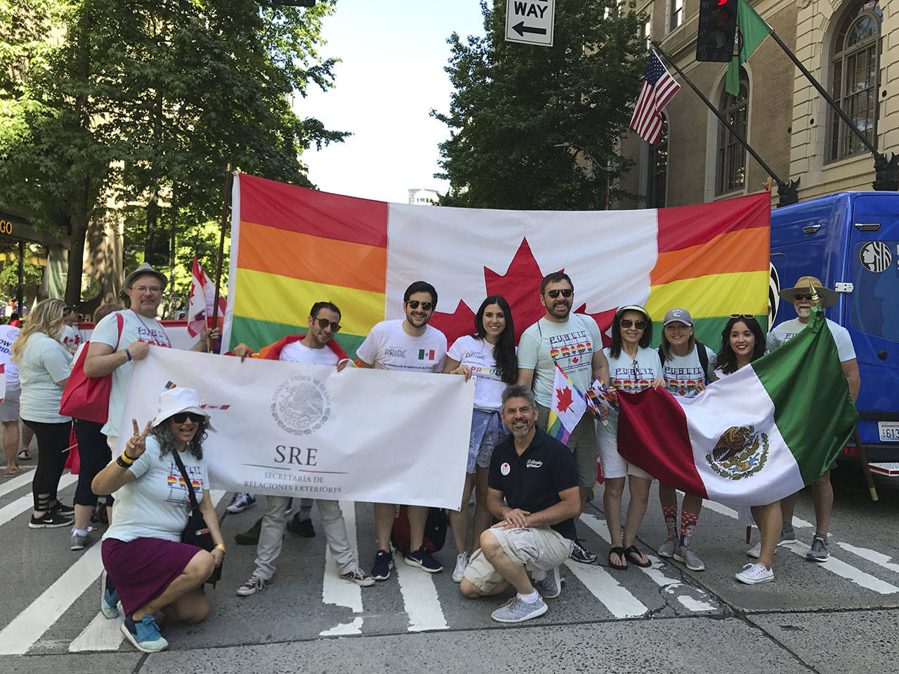 México Presente en desfile Seattle Pride