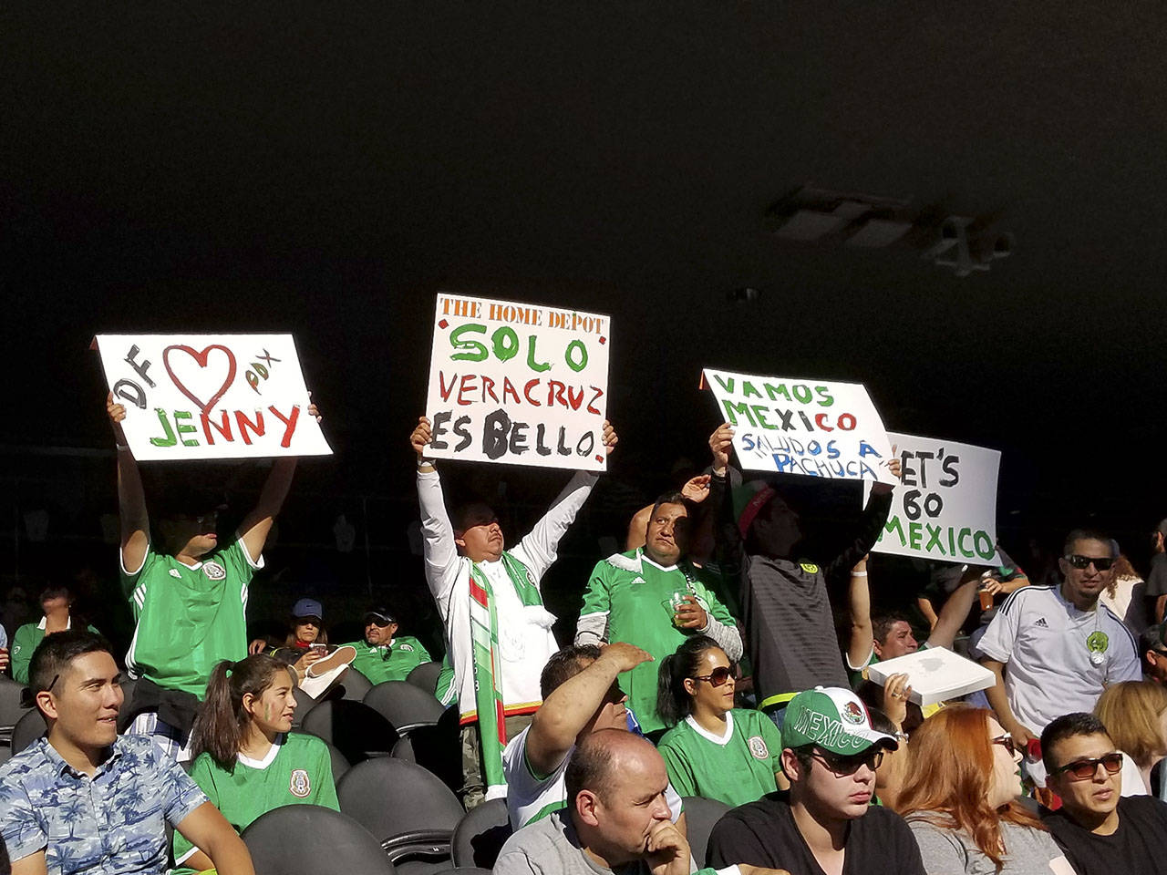 El Century Link se vistió de verde