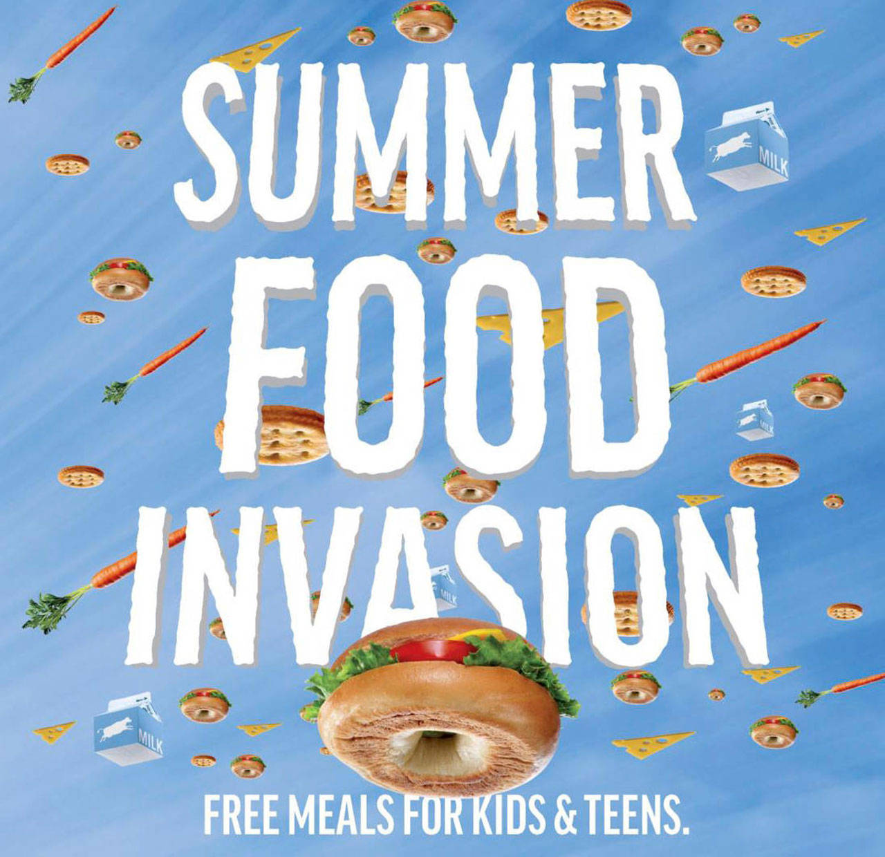 Hasta fin de agosto: comidas gratis de verano para niños y adolescentes