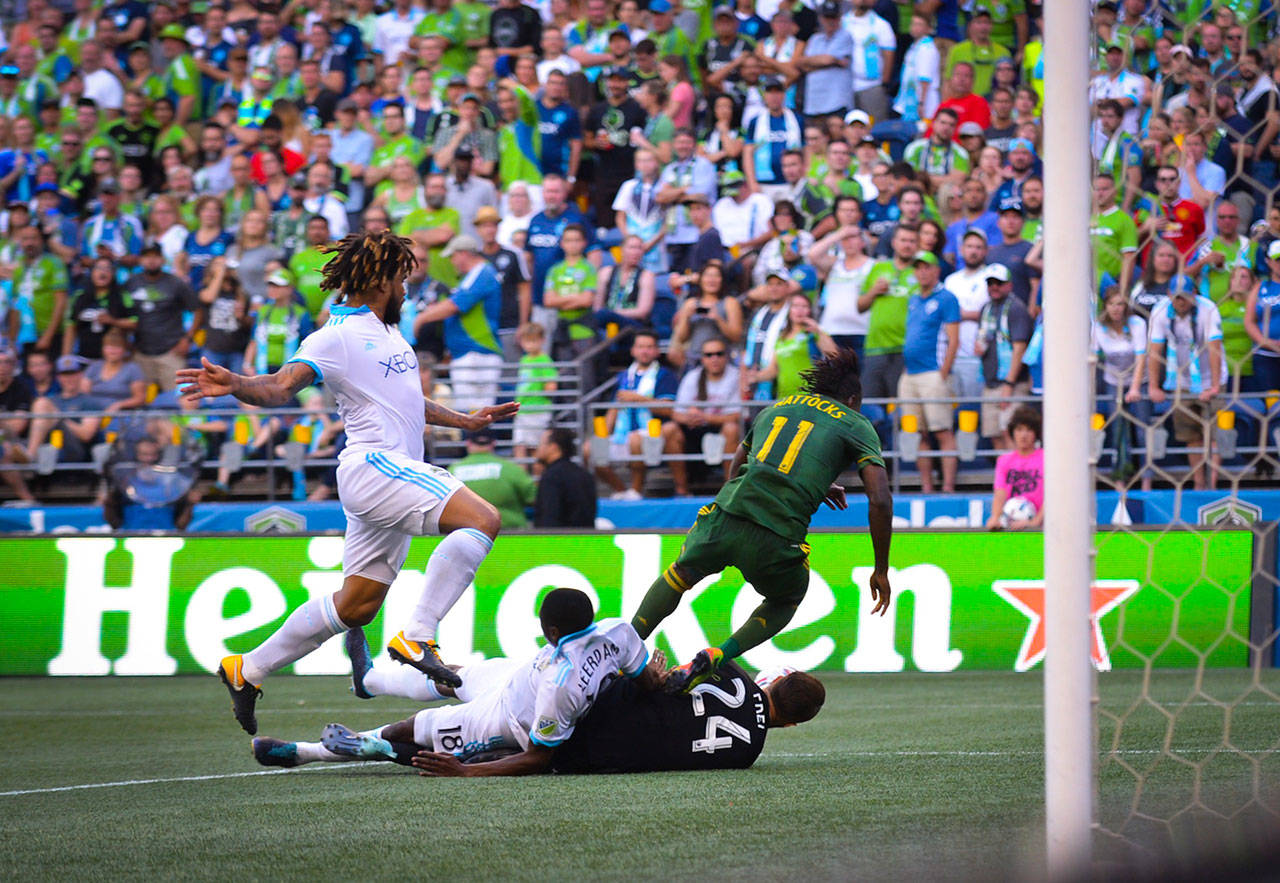 Sounders empata 1-1 ante Timbers