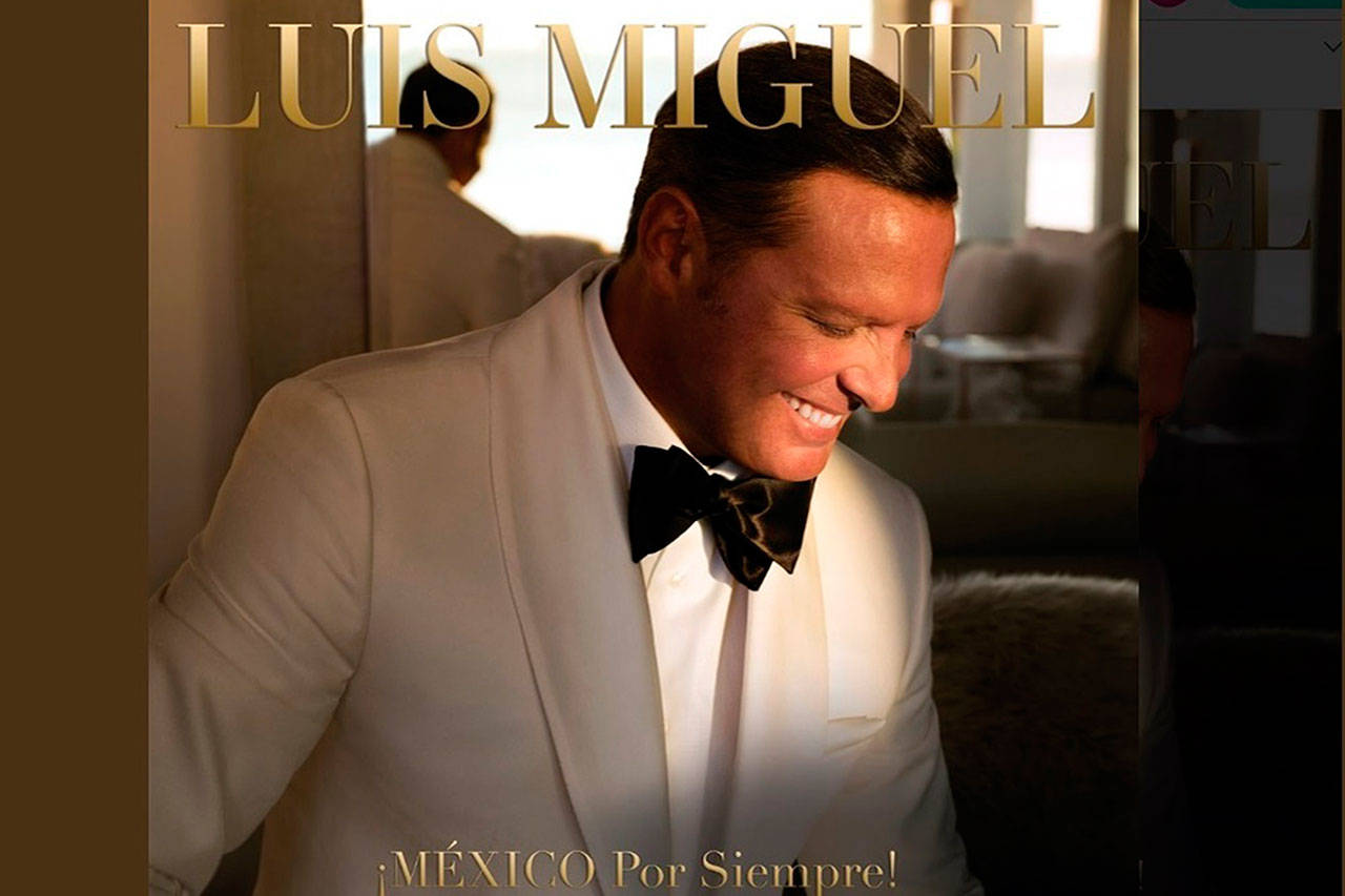 Luismi enseña portada de disco