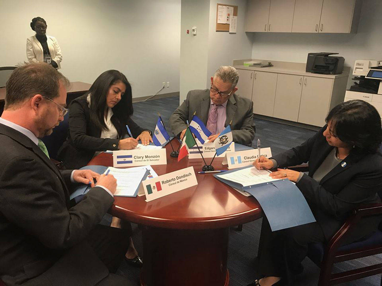 Foto cortesía Consulado de El salvador