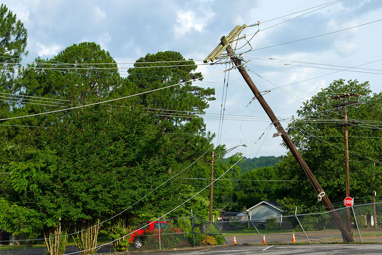 ¡Hace viento! ¡Se fue la luz!