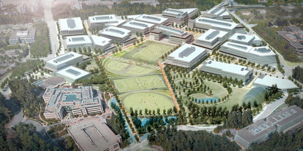 Microsoft anuncia una expansión masiva al campus de Redmond