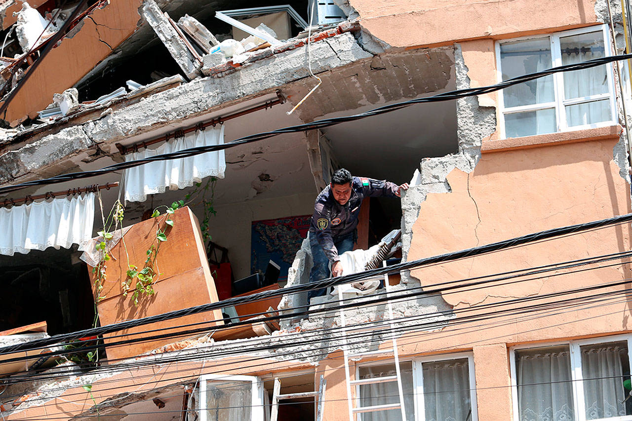 Andaba toda desvelada cuando comenzó el temblor