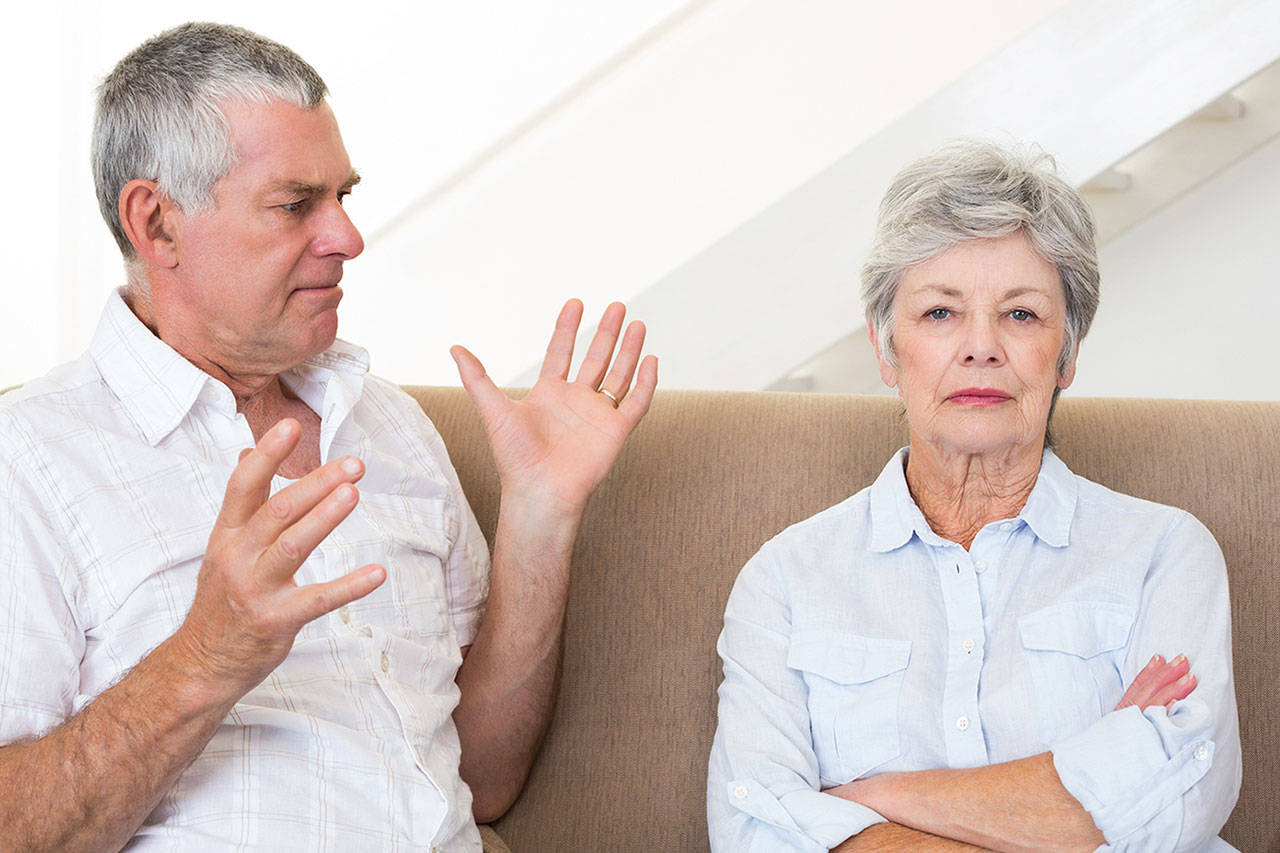 Divorcio en la vejez: nueva oportunidad