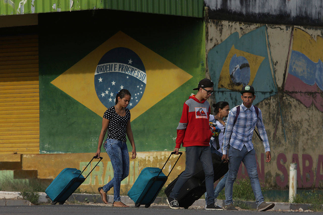 Venezolanos desesperados y hambrientos llegan a Brasil