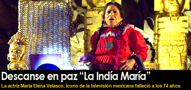 Fallece La India Mar&iacute;a