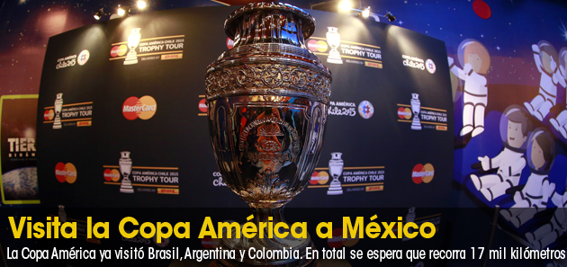 Visita la Copa Am&eacute;rica a M&eacute;xico