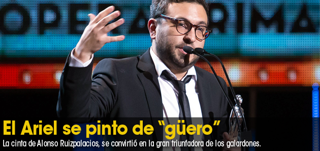 Lista de ganadores del premio  Ariel