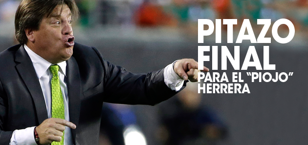 M&eacute;xico despide al t&eacute;cnico  de su selecci&oacute;n  Miguel Herrera