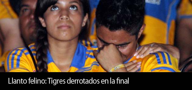 Llanto felino: Tigres derrotados en la final