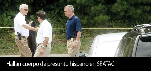 Hallan cad&aacute;ver de presunto hispano en SEATAC