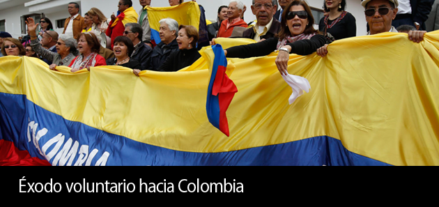Más de 1.000 colombianos  abandonarán Venezuela  ante crisis