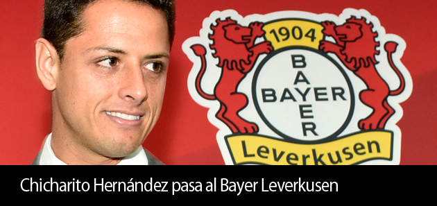 Chicharito  Hern&aacute;ndez  pasa al Bayer  Leverkusen
