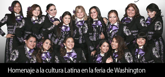 Homenaje a la  cultura Latina en la Feria de Washington