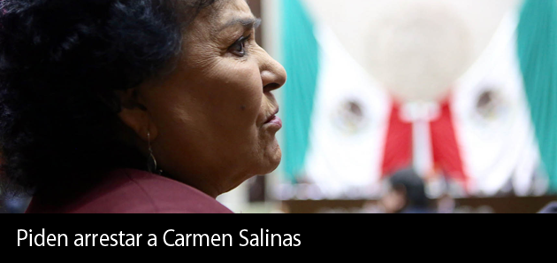 Piden arrestar  a Carmen Salinas
