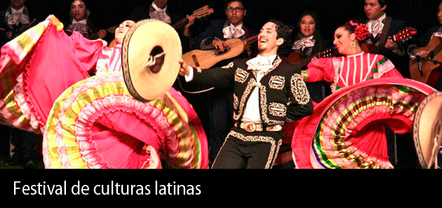 Festival gratuito de culturas latinas