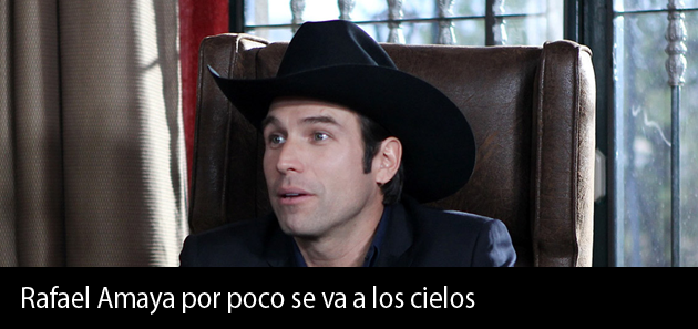 Por poco se va Rafael  Amaya a 'Los Cielos'