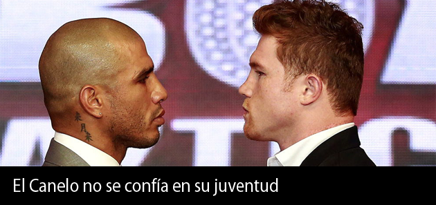 Canelo' no ve ventaja en su juventud