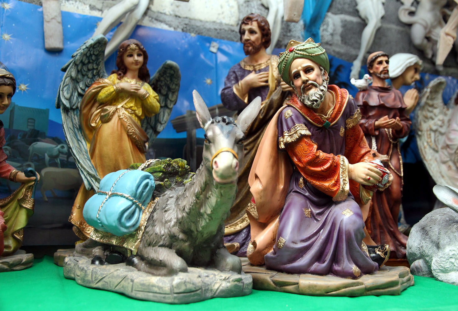 Un nacimiento de buen tamaño