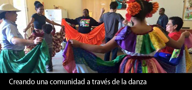 Creando una comunidad a trav&eacute;s de la danza