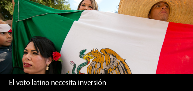El voto latino necesita inversi&oacute;n