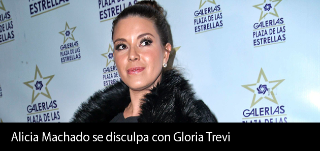 Se disculpa Alicia Machado con Gloria Trevi