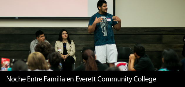 Noche Entre Familia en Everett Community College
