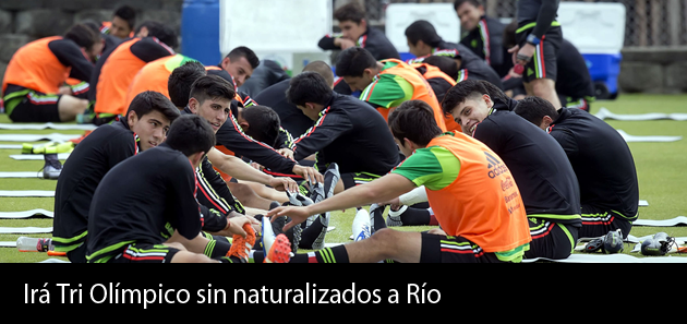 Ir&aacute; Tri Ol&iacute;mpico  sin naturalizados  a R&iacute;o