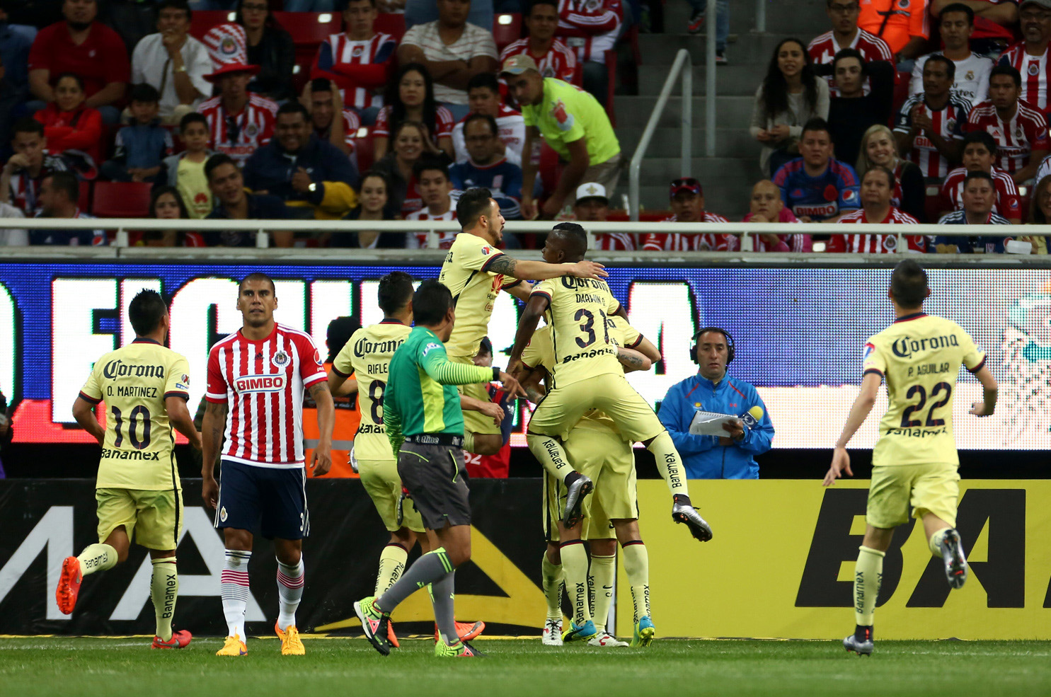Am&eacute;rica derrota 2-1 a Chivas en cl&aacute;sico mexicano