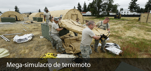 Mega-simulacro de terremoto y tsunami en Seattle