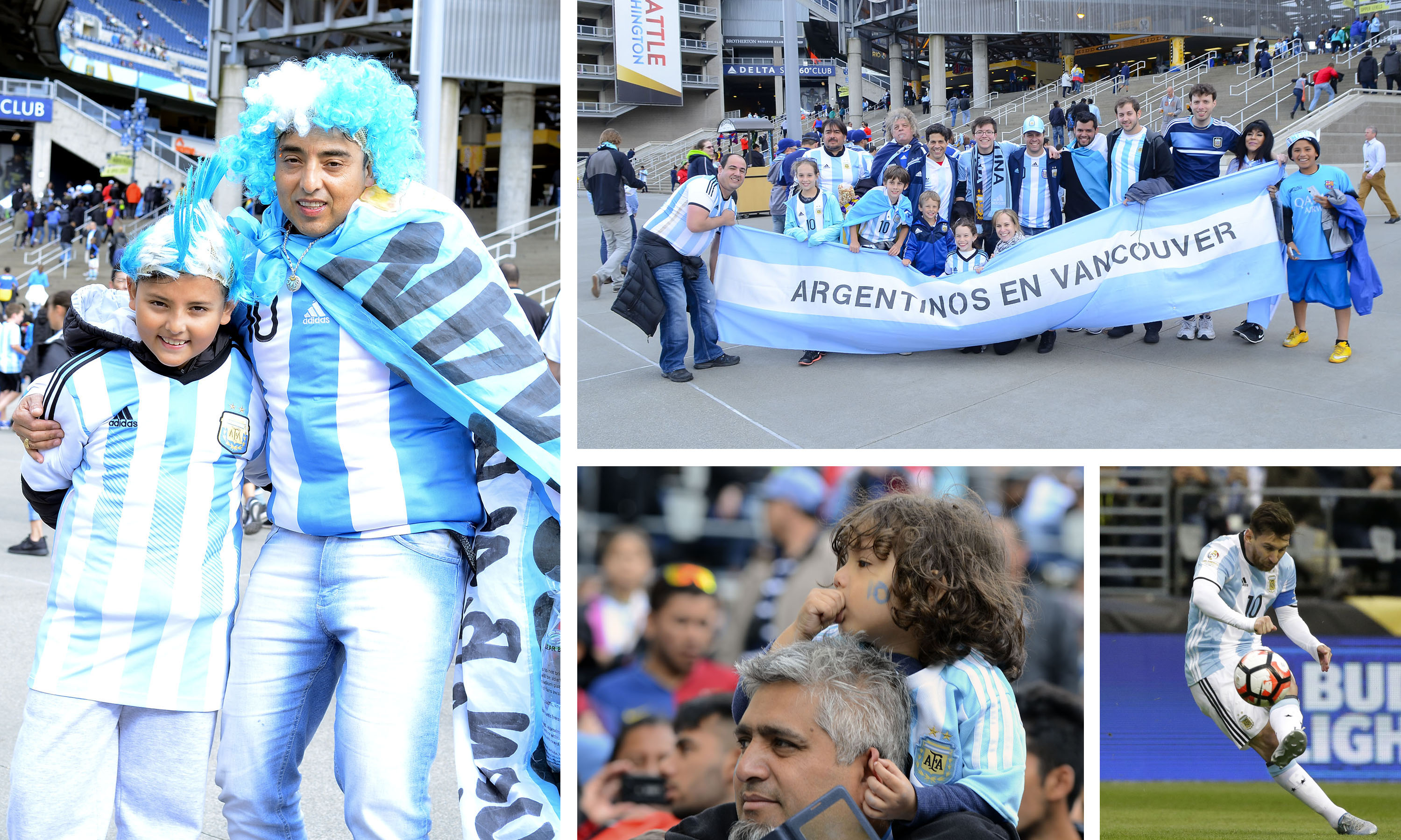Fans Argentinos en Century Link