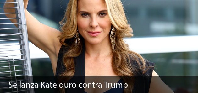 Se lanza Kate duro contra Trump