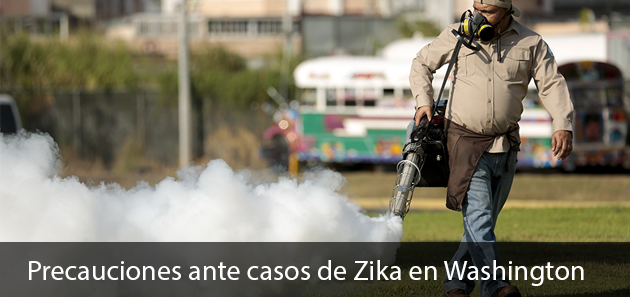 Precauciones ante los primeros casos de Zika en Washington