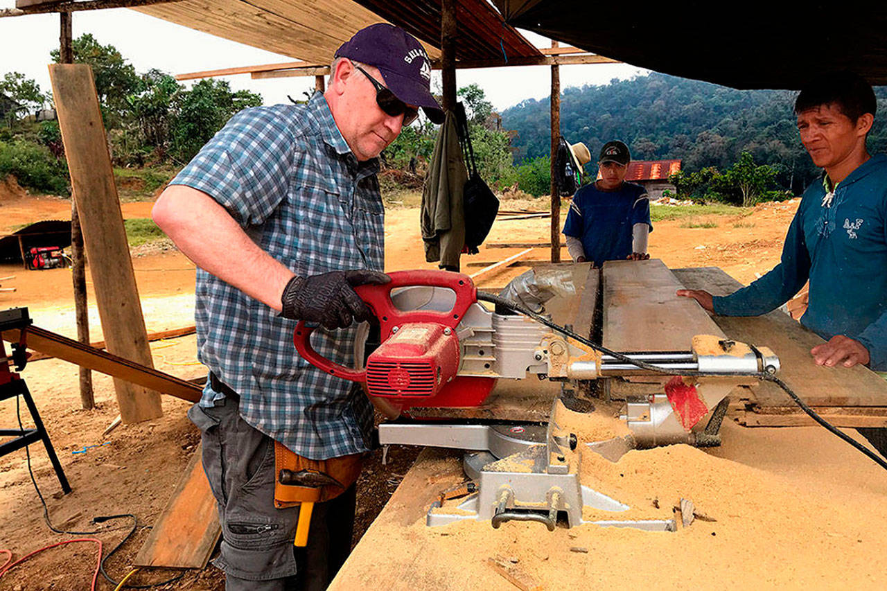 Familias de Rotary ponen sus corazones a trabajar