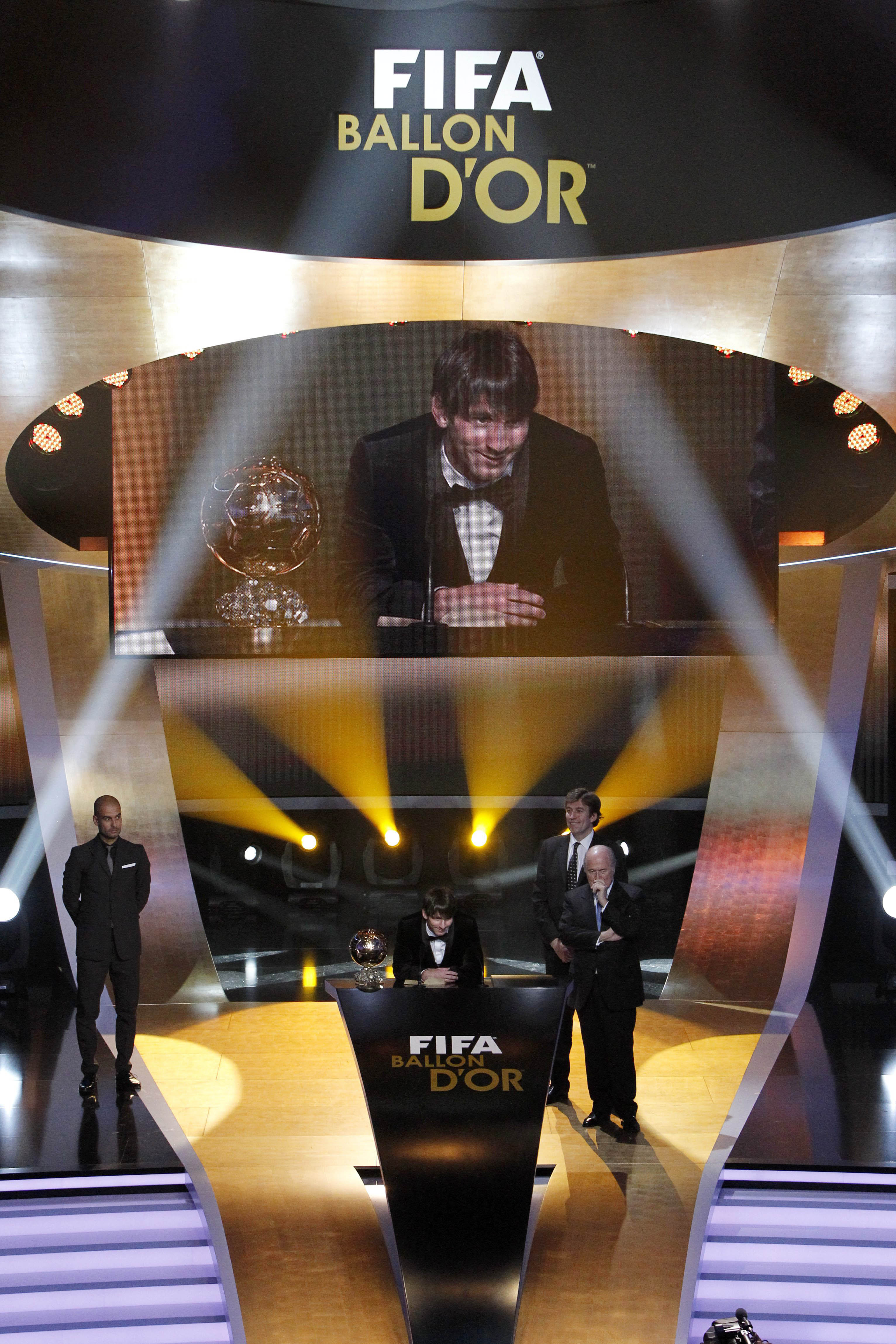 No hay sorpresa, Messi, "Bal&oacute;n de Oro".