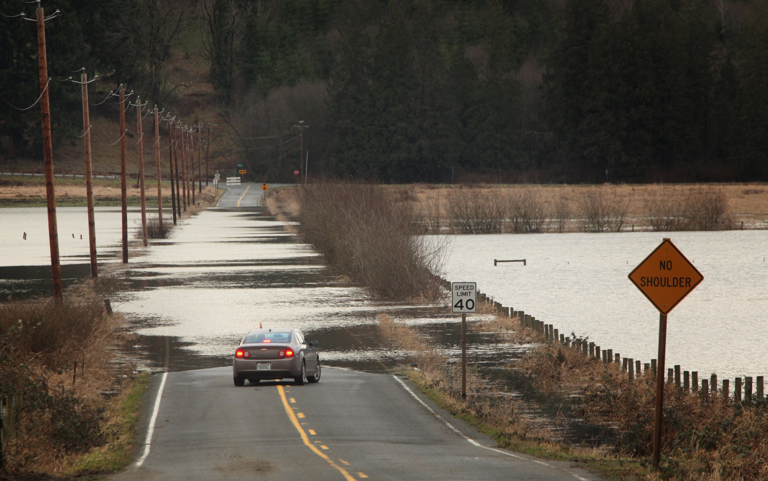 Las lluvias causaron inundaciones