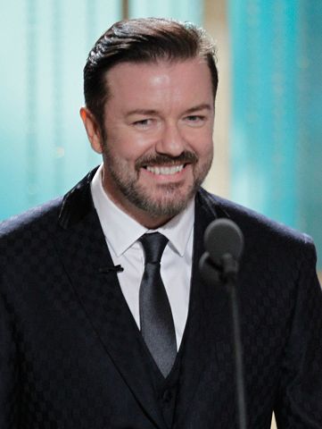 Ricky Gervais es despedido de los Globos de Oro
