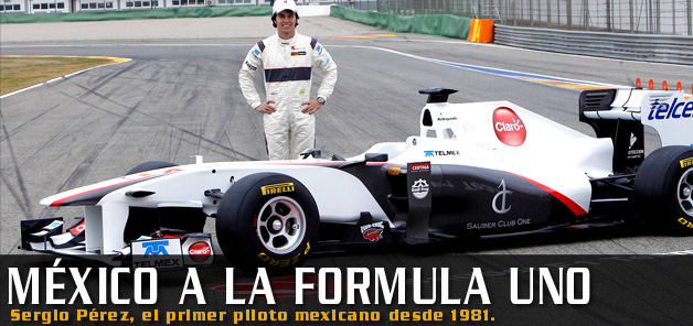 Piloto mexicano es parte de F&oacute;rmula Uno