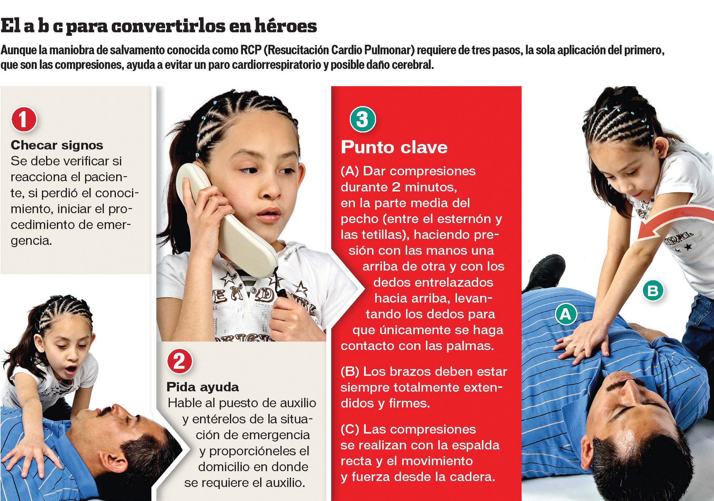 Hasta un ni&ntilde;o puede salvar una vida