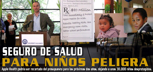 Seguro de salud para ni&ntilde;os peligra