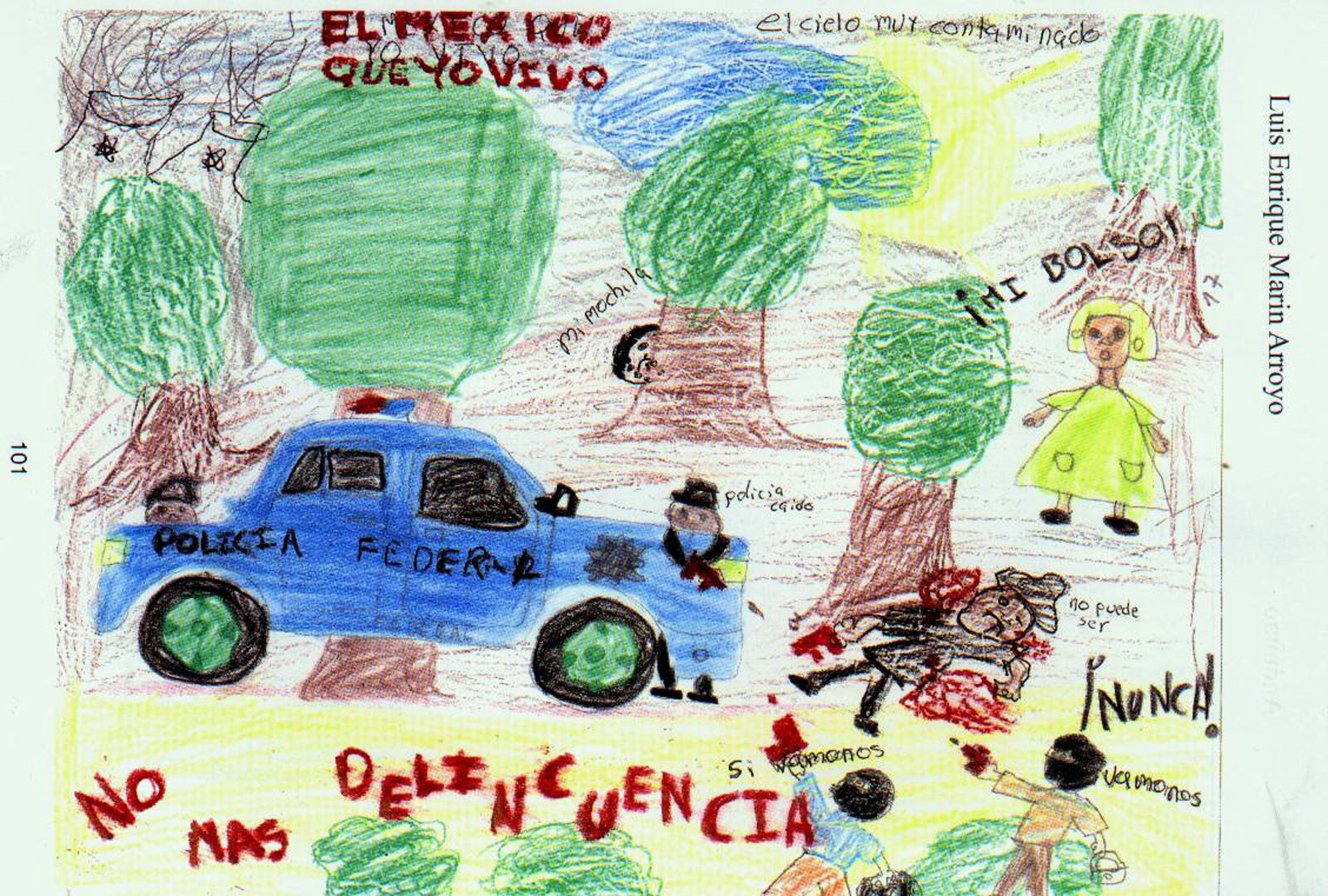 Ni&ntilde;os viven la violencia