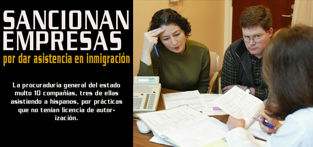 Sancionan empresas por dar asistencia en inmigraci&oacute;n