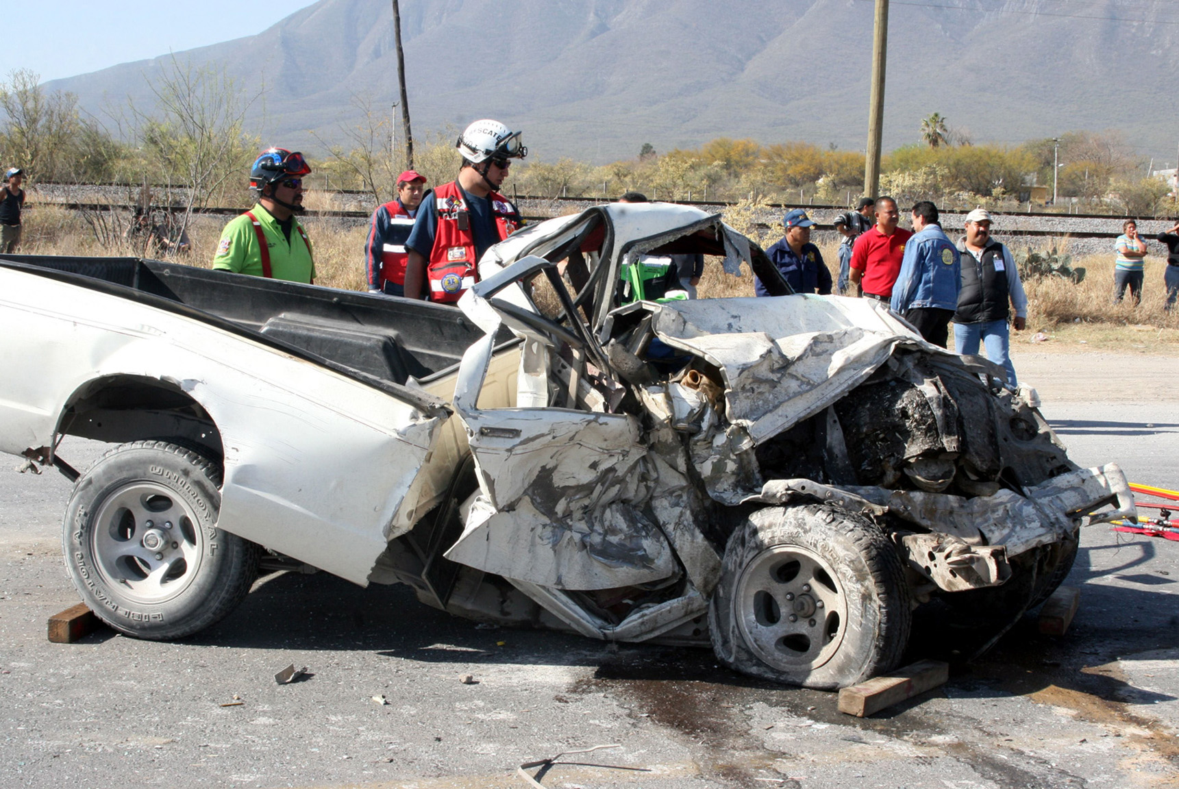Tenga cuidado al manejar una pickup