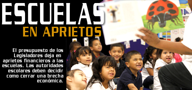 Escuelas  en aprietos